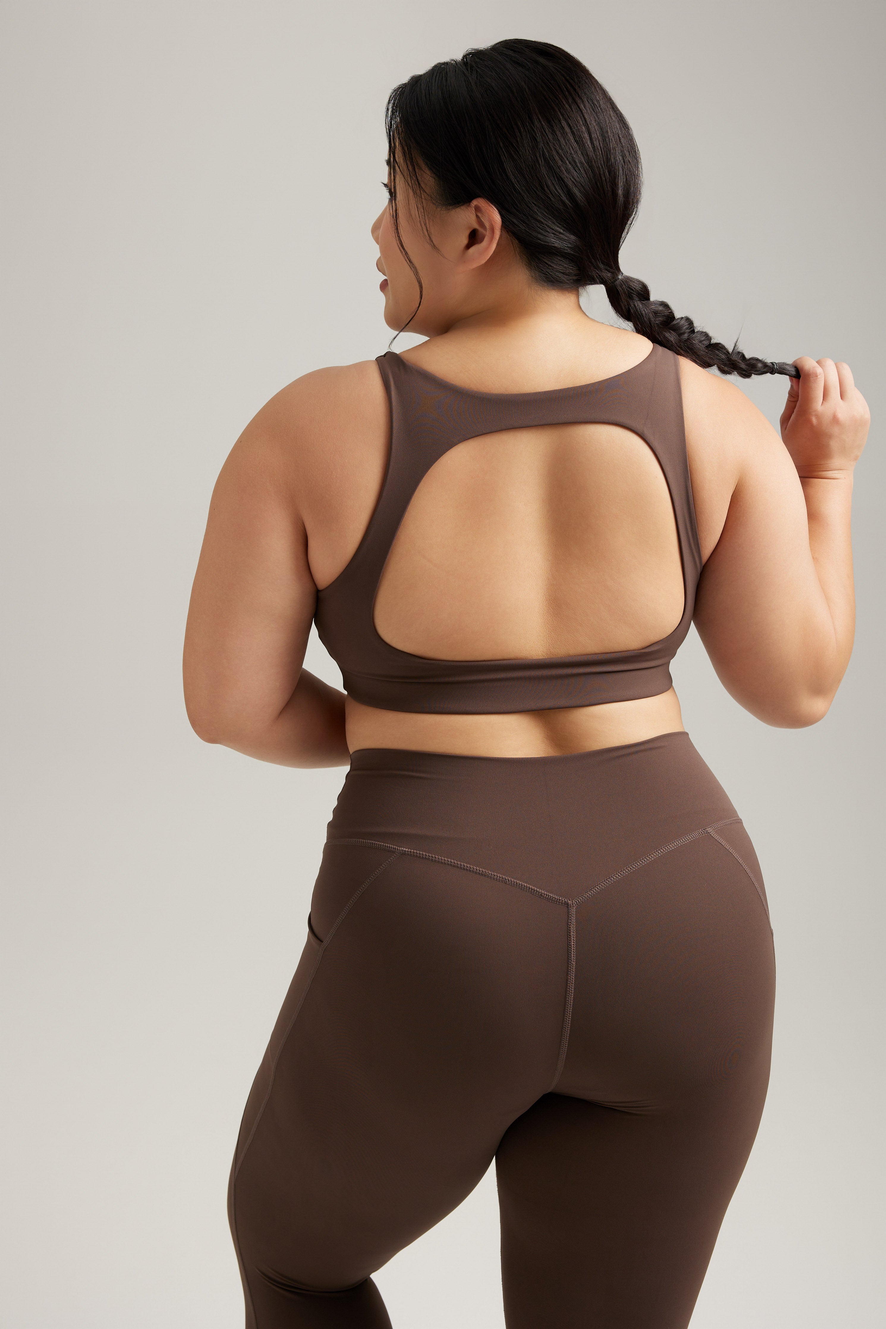 Circle Back Bra 2.0 in Espresso