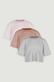 Oversized Crop Tee Bundle