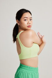 Circle Back Bra 2.0 in Squeeze