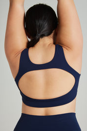 Square Neck Bra in Dive