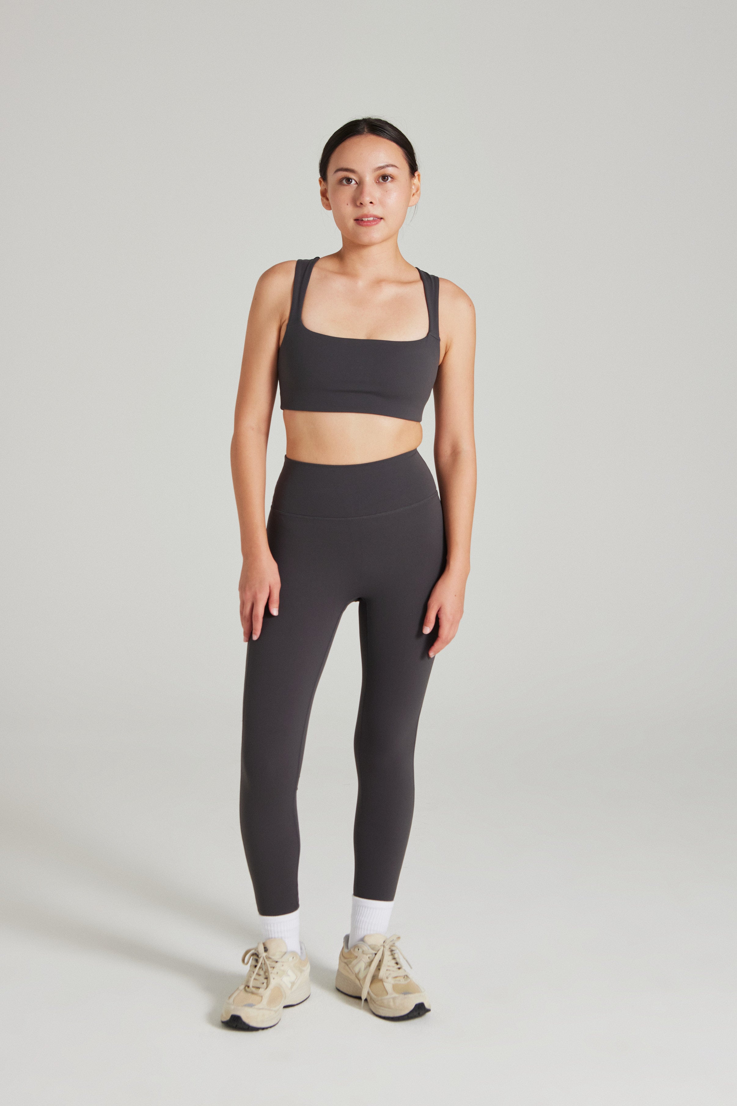 Square Neck Bra in Stepper